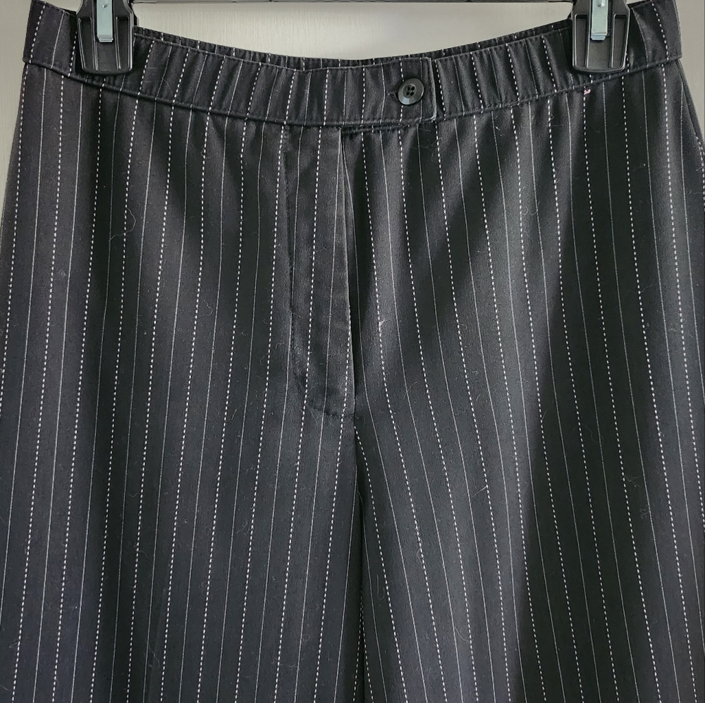 Vintage Haggar Black Stripped Pants